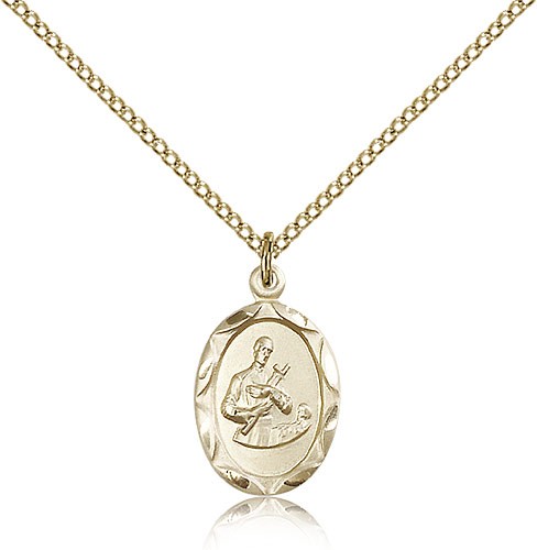 St. Gerard Medal - 14KT Gold Filled