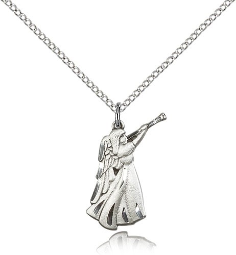 Guardian Angel Medal - Sterling Silver