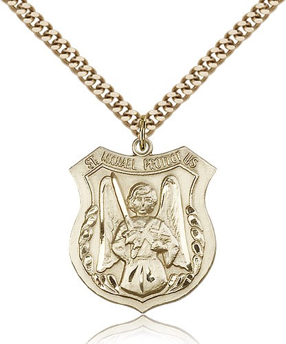 St. Michael the Archangel Medal - 14KT Gold Filled