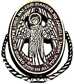 Guardian Angel Door Knocker - Bronze