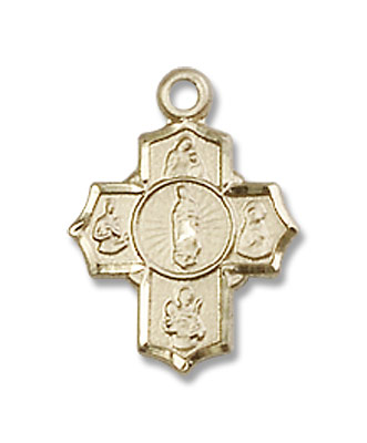 Motherhood Pendant 5-Way - 14K Solid Gold