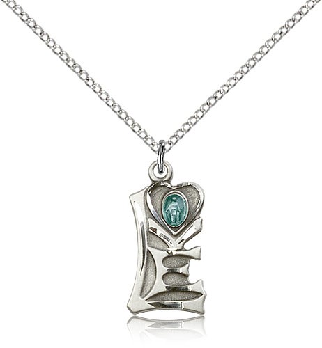 Miraculous Love Medal - Sterling Silver