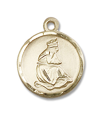 Petite Our Lady of La Salette Necklace - 14K Solid Gold