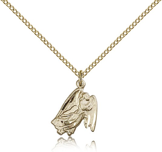 Guardian Angel Medal - 14KT Gold Filled