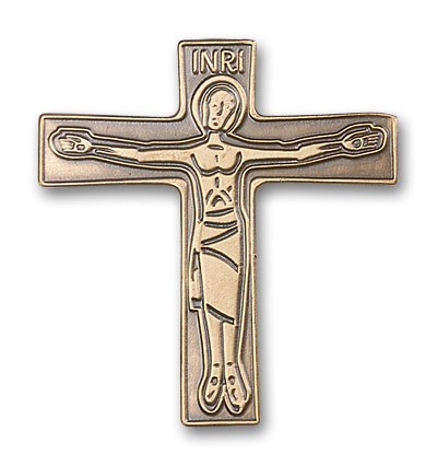 Cursillo Visor Clip - Antique Gold