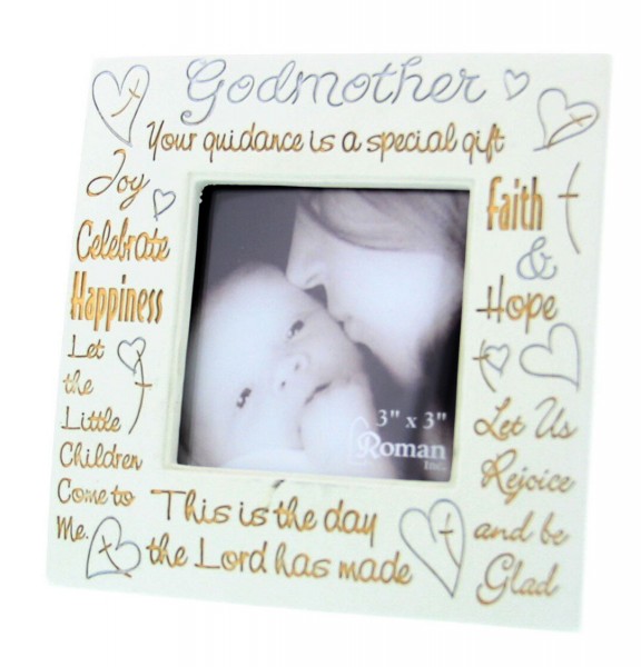 Godmother Photo Frame - Ivory