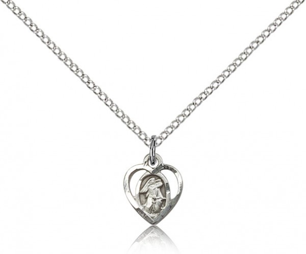 Guardian Angel Medal - Sterling Silver