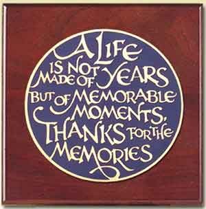 Memorable Moments Keepsake Box - Brown