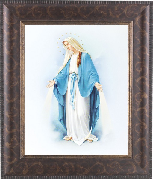 Our Lady of Grace 8x10 Framed Print Under Glass - #124 Frame