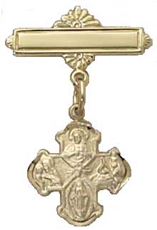 4-Way Baby Pin - Gold