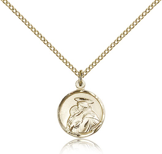 Small St. Anthony Medal - 14KT Gold Filled