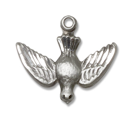 Holy Spirit Medal - Sterling Silver