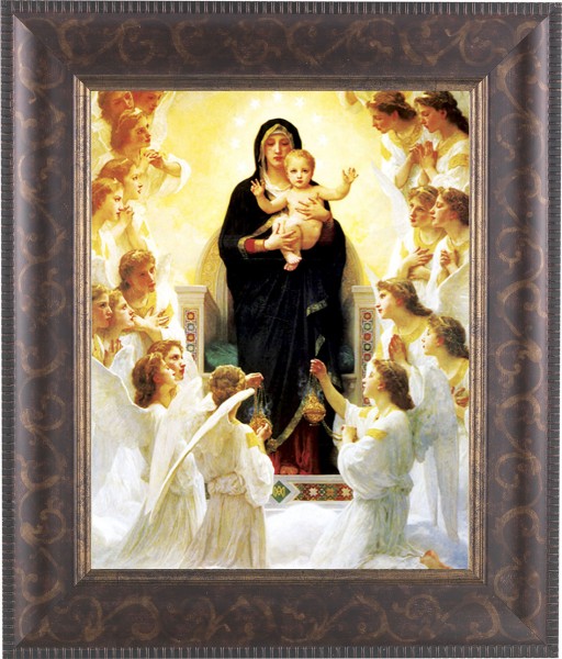 Queen of the Angels 8x10 Framed Print Under Glass - #124 Frame