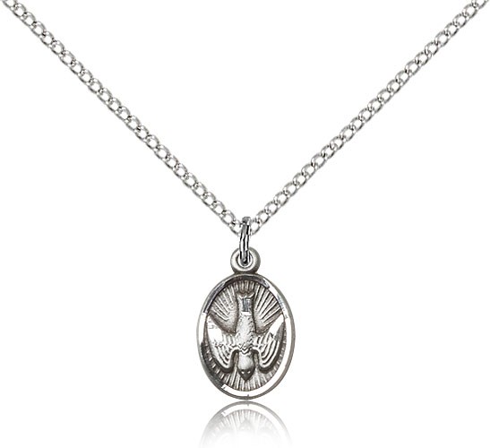 Holy Spirit Medal - Sterling Silver
