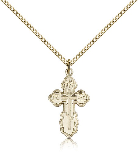 St. Olga's Cross Medal - 14KT Gold Filled