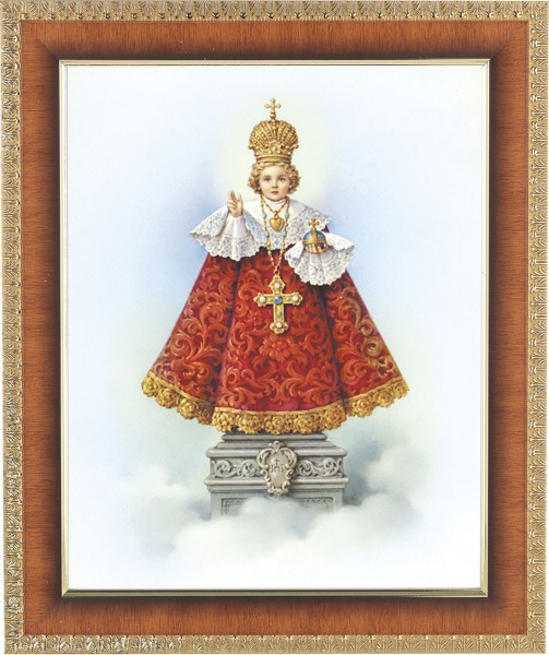 Infant of Prague 8x10 Framed Print Under Glass - #122 Frame