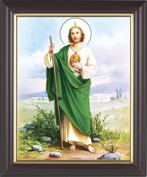 St. Jude 8x10 Framed Print Under Glass - #133 Frame