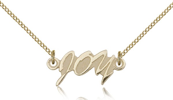Joy Medal - 14KT Gold Filled