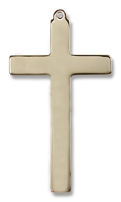 Men's Xtra Large Cross Pendant - 14K Solid Gold