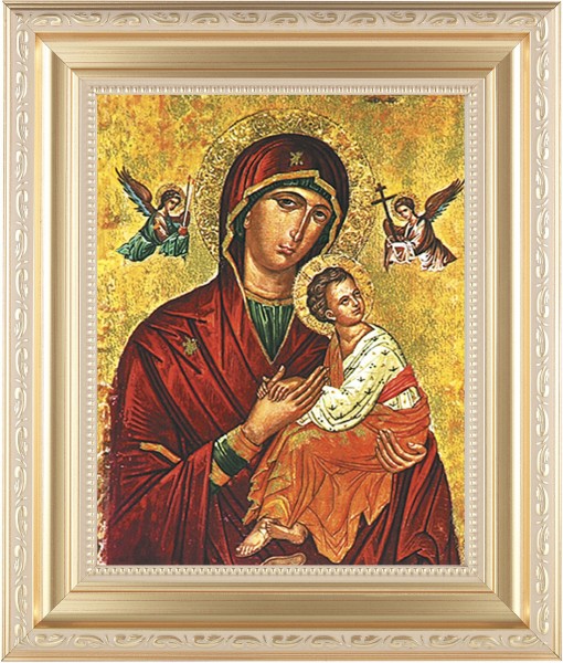 Our Lady of Vladimir 8x10 Framed Print Under Glass - #138 Frame
