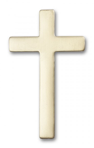 Cross Visor Clip - Antique Gold