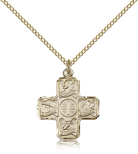 Evangelist Medal - 14KT Gold Filled