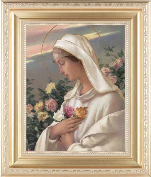 Mystical Rose 8x10 Framed Print Under Glass - #138 Frame