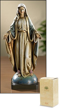 Our Lady of Grace Statue - 8 1/4 - Multi-Color