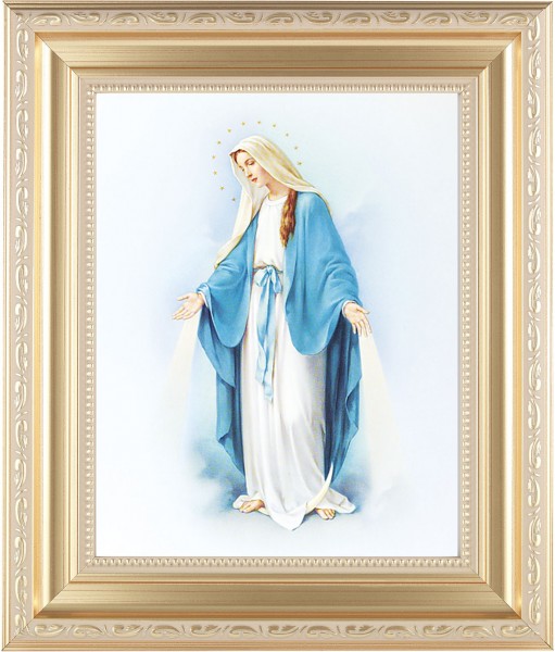 Our Lady of Grace 8x10 Framed Print Under Glass - #138 Frame