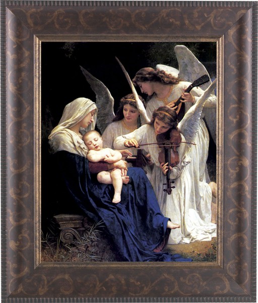 Heavenly Melody Madonna 8x10 Framed Print Under Glass - #124 Frame