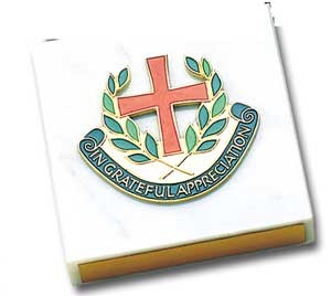 Grateful Appreciation Paperweight - White