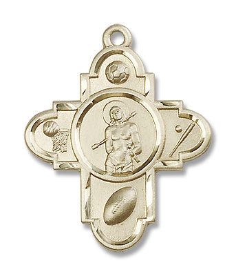 St. Sebastian Sports 5-Way - 14K Solid Gold