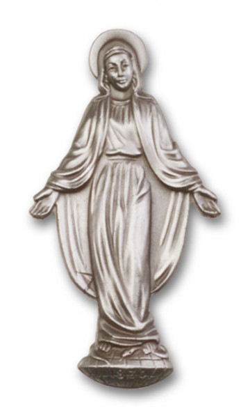Miraculous Visor Clip - Antique Silver