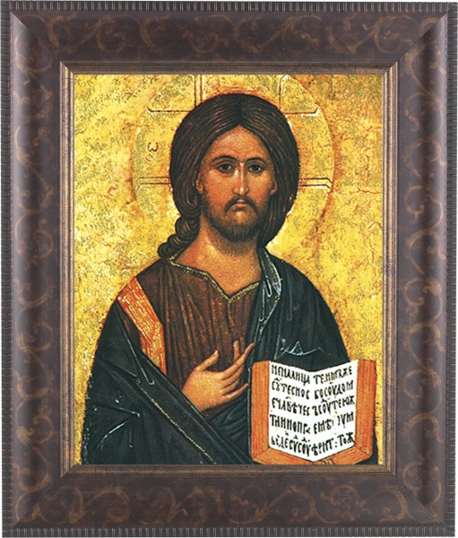 Christ the Teacher 8x10 Framed Print Under Glass - #124 Frame