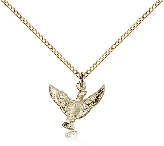 Holy Spirit Medal - 14KT Gold Filled