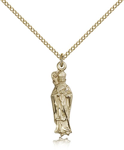St. Patrick Medal - 14KT Gold Filled