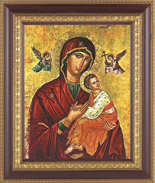 Our Lady of Vladimir 8x10 Framed Print Under Glass - #126 Frame