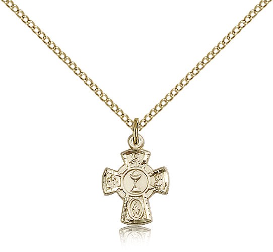 5-Way Chalice Pendant - 14KT Gold Filled