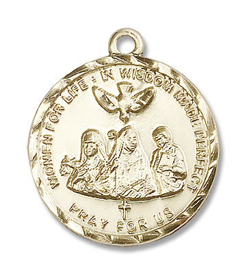 Three Doctors Pendant - 14K Solid Gold
