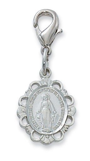 Miraculous Clipable Charm - Silver