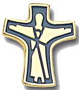 Risen Lord Pin - Black | Gold
