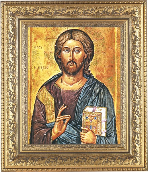 Christ the Teacher 8x10 Framed Print Under Glass - #115 Frame