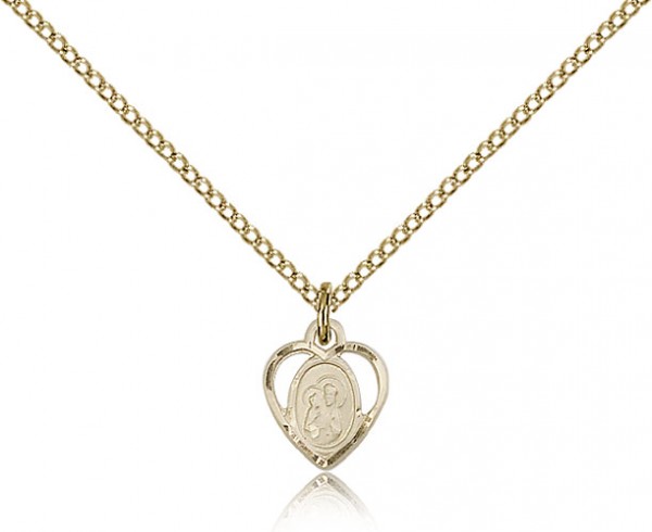 Small St. Ann Medal - 14KT Gold Filled