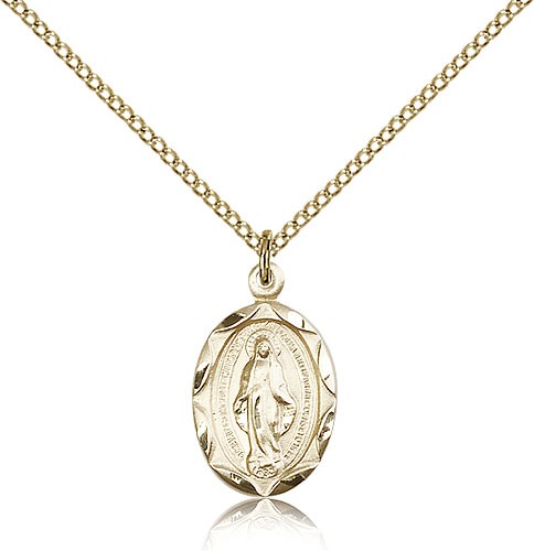 Women's Miraculous Medal - 14KT Gold Filled