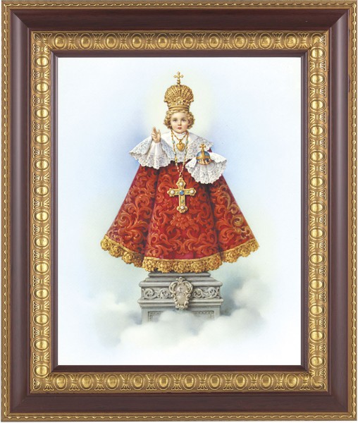 Infant of Prague 8x10 Framed Print Under Glass - #126 Frame