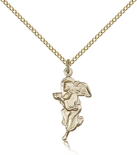 Guardian Angel Medal - 14KT Gold Filled