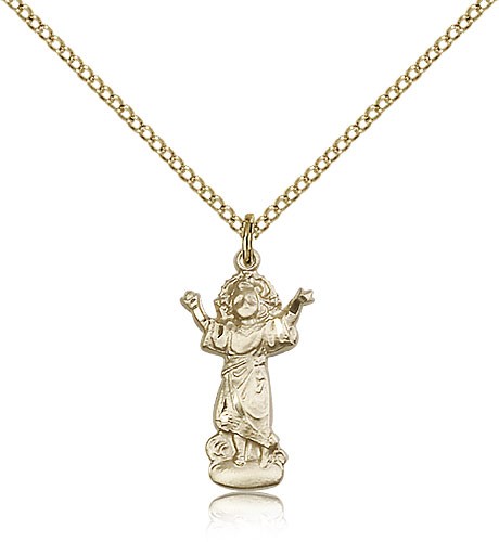 Divino Nino Medal - 14KT Gold Filled