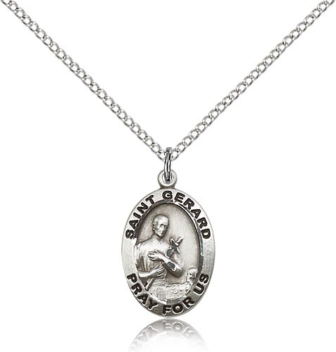 St. Gerard Majella Medal - Sterling Silver