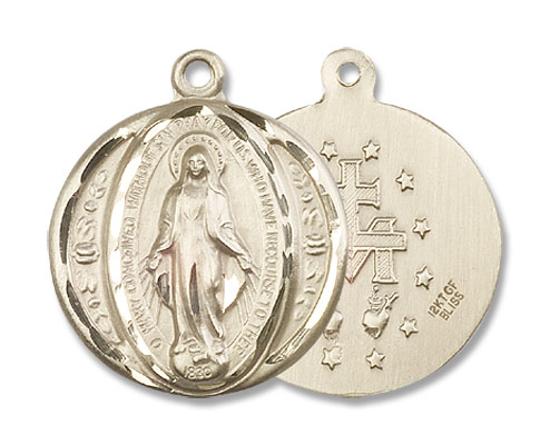 Miraculous Pendant - 14K Solid Gold