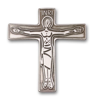 Cursillo Visor Clip - Antique Silver